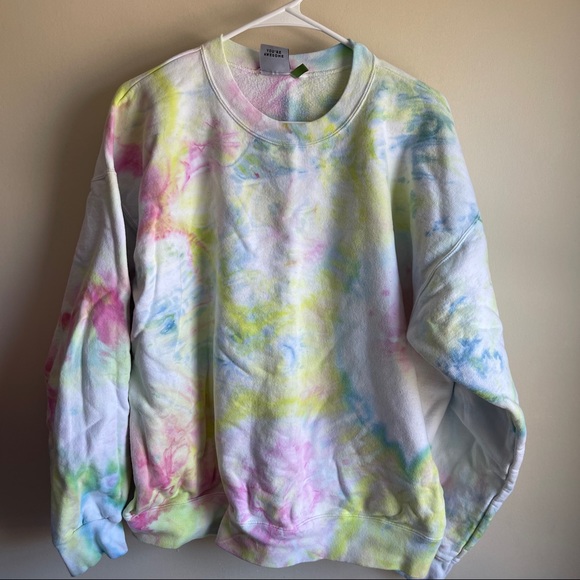 oscilatey Sweaters - Oscilatey Tie Dye Pullover Crewneck Sweatshirt